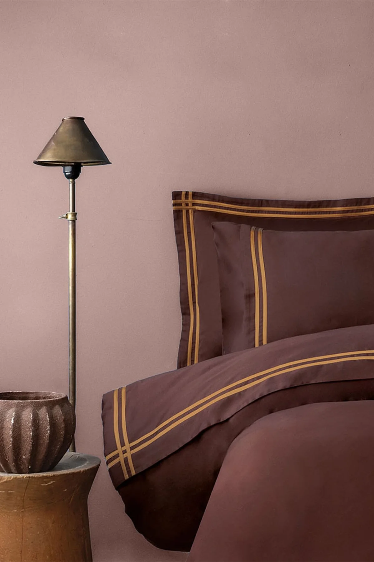 Brownie Toned Craft 300 TC (120 Tel) Pamuk Saten Nevresim Takımı Çift Kişilik