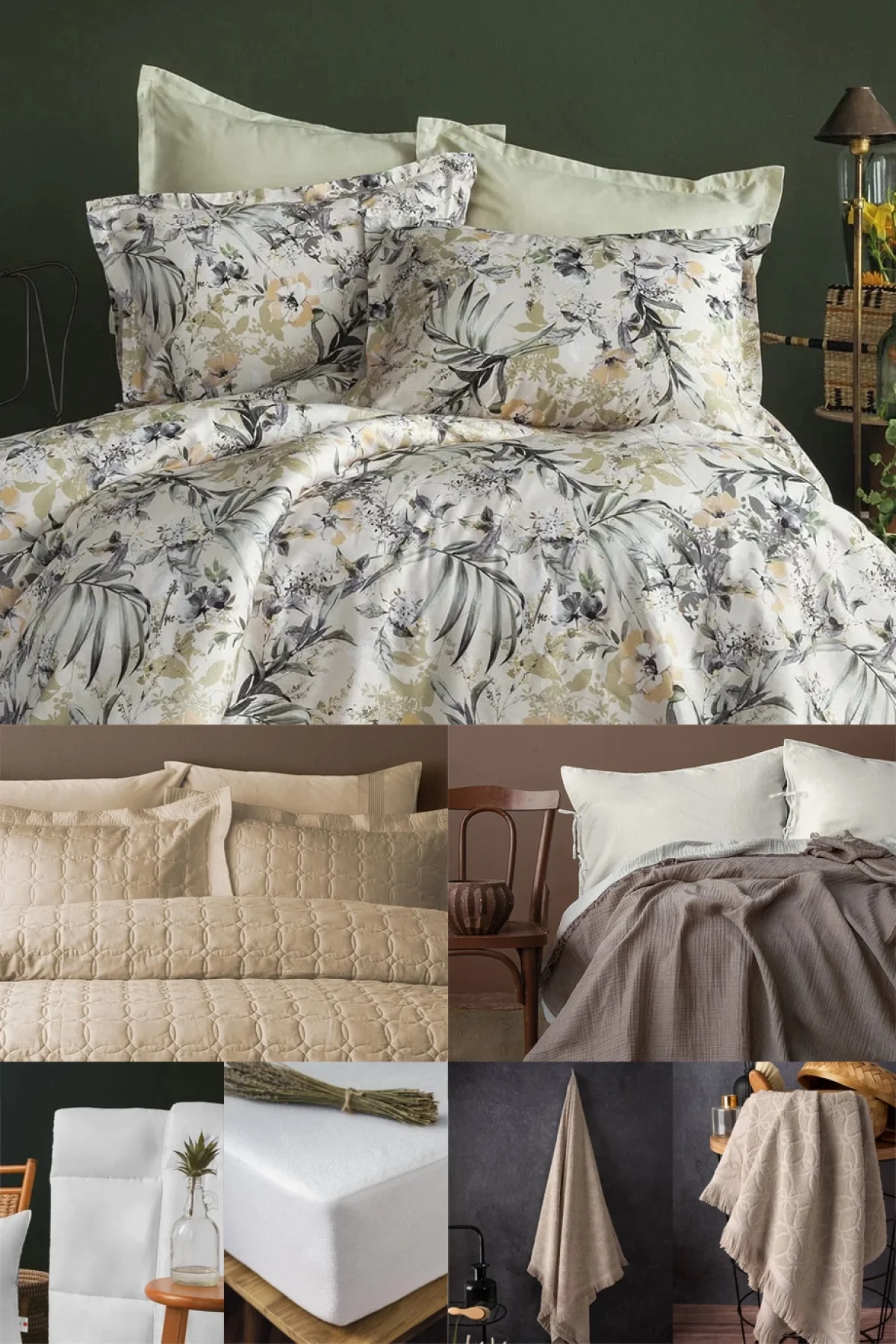 Natural Elegance Çeyiz Seti (7 Parça Tam Set)