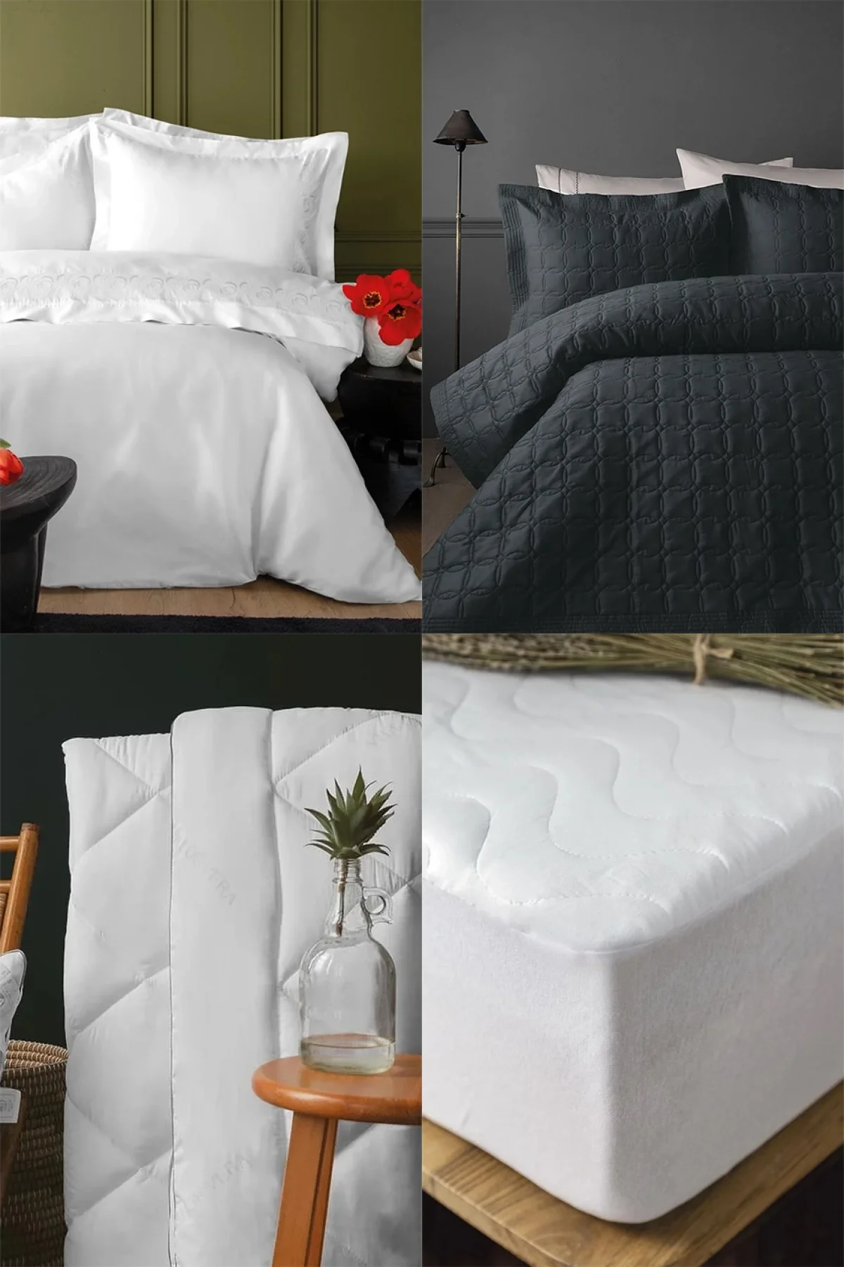 Dark Elegance Home Set (5 Parça Premium Paket)