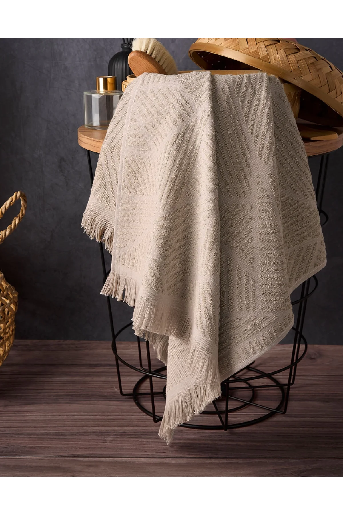 Bozzy 50*90 Havlu Bej