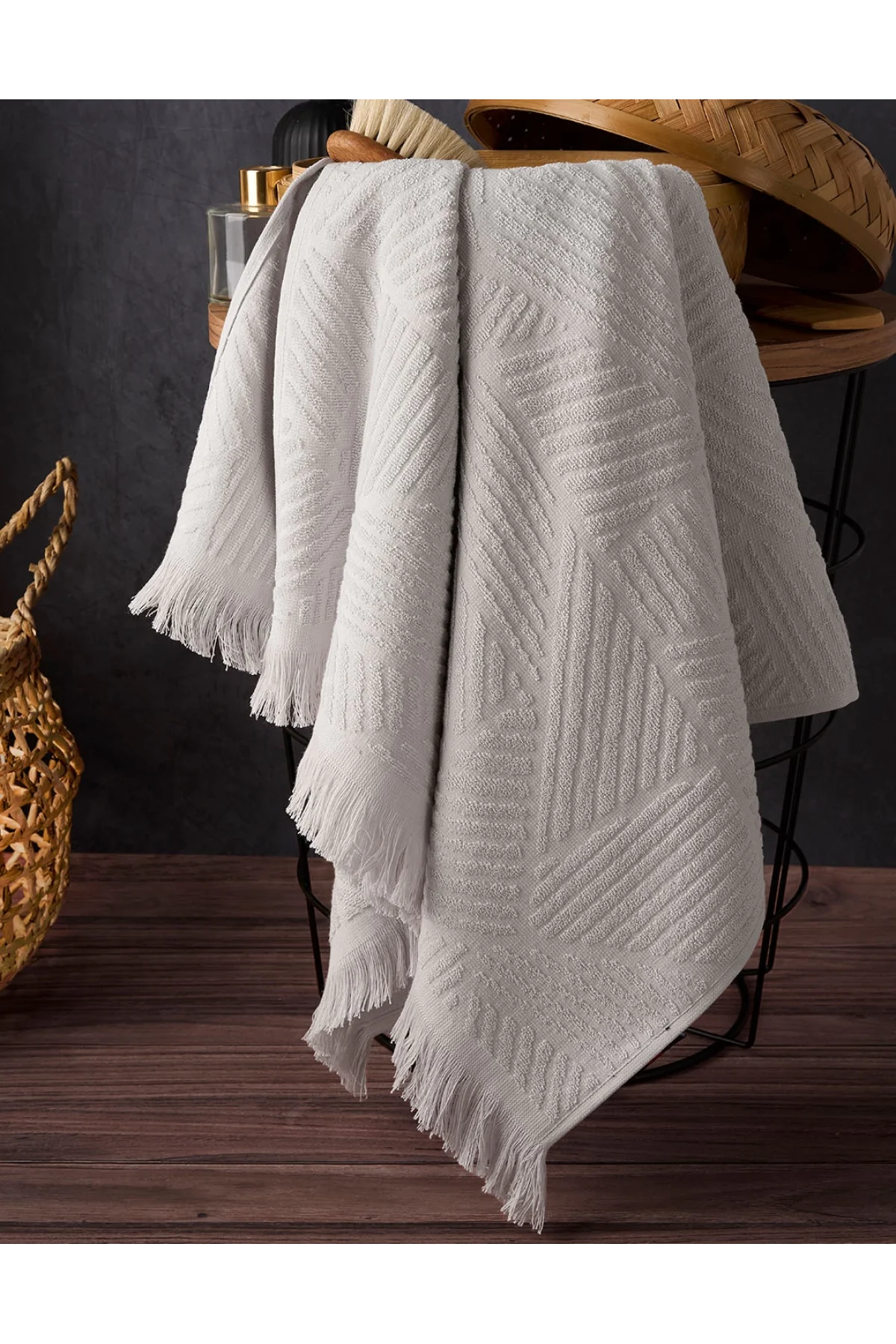 Bozzy 50*90 Havlu Gri