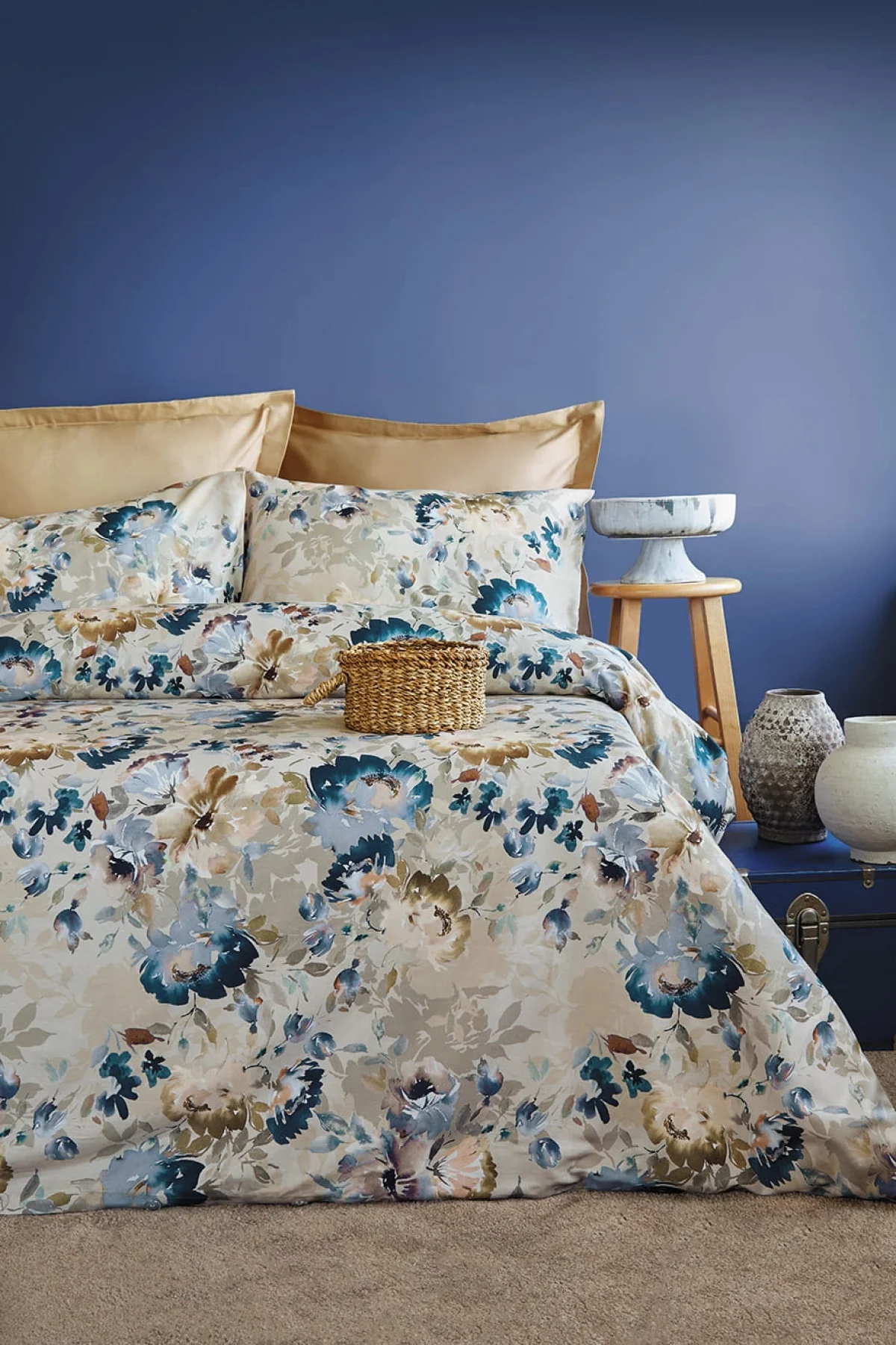 Forest 210 TC (83 Tel) Dijital Pamuk Saten Tek Kişilik Nevresim Takımı