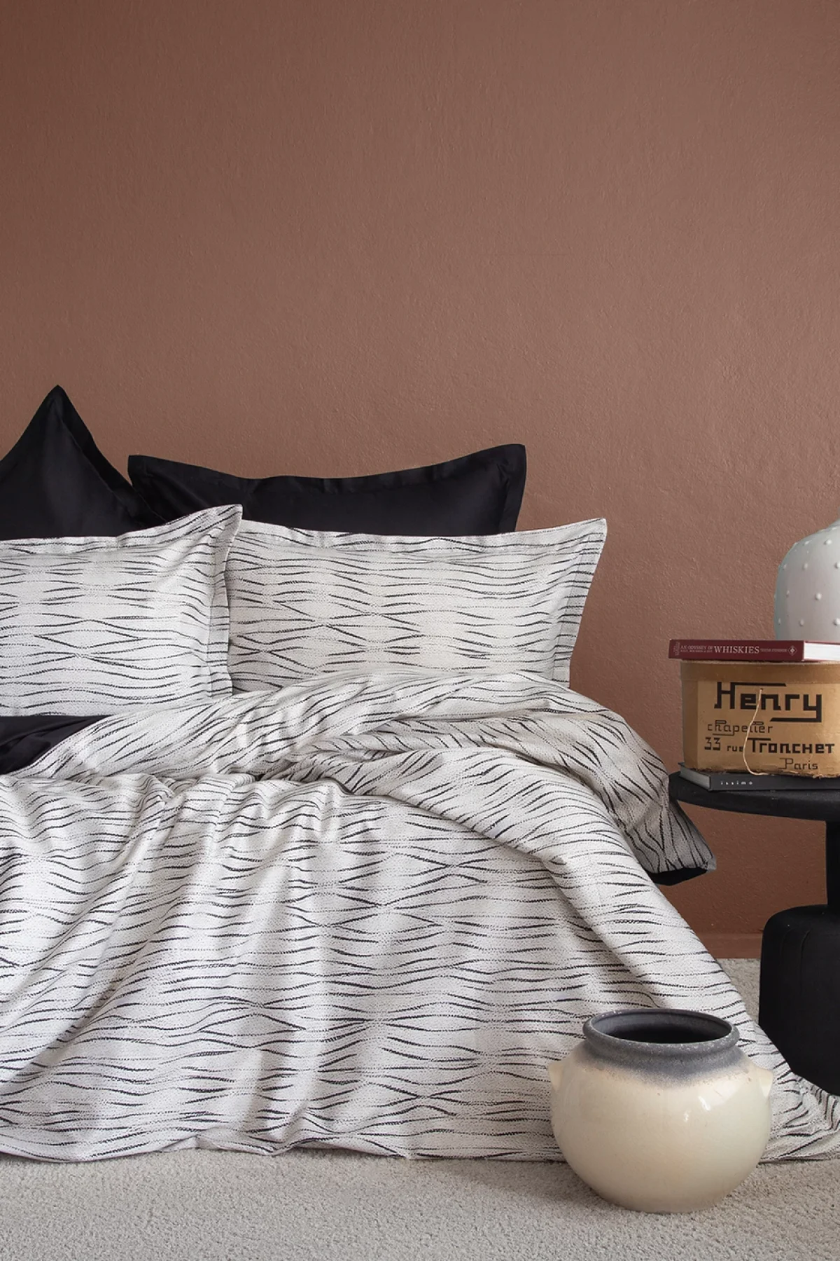 Galaxy 210 TC (83 Tel) Dijital Pamuk Saten Nevresim Takımı Tek Kişilik