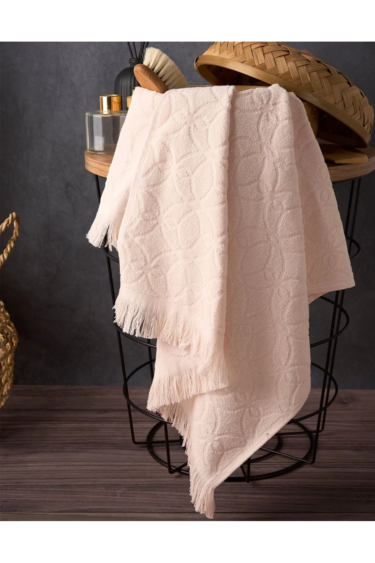 Lizzy 50*90 Havlu Pudra