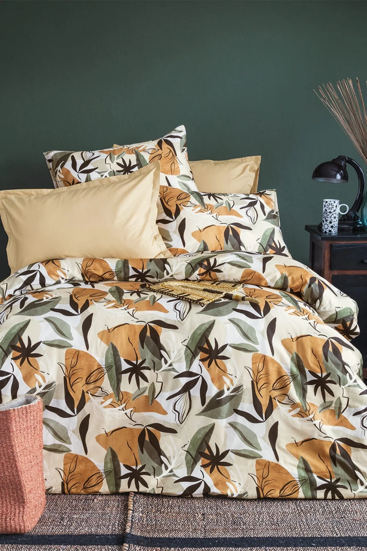 Pola Ranforce Pamuklu Nevresim Takımı Aile Seti