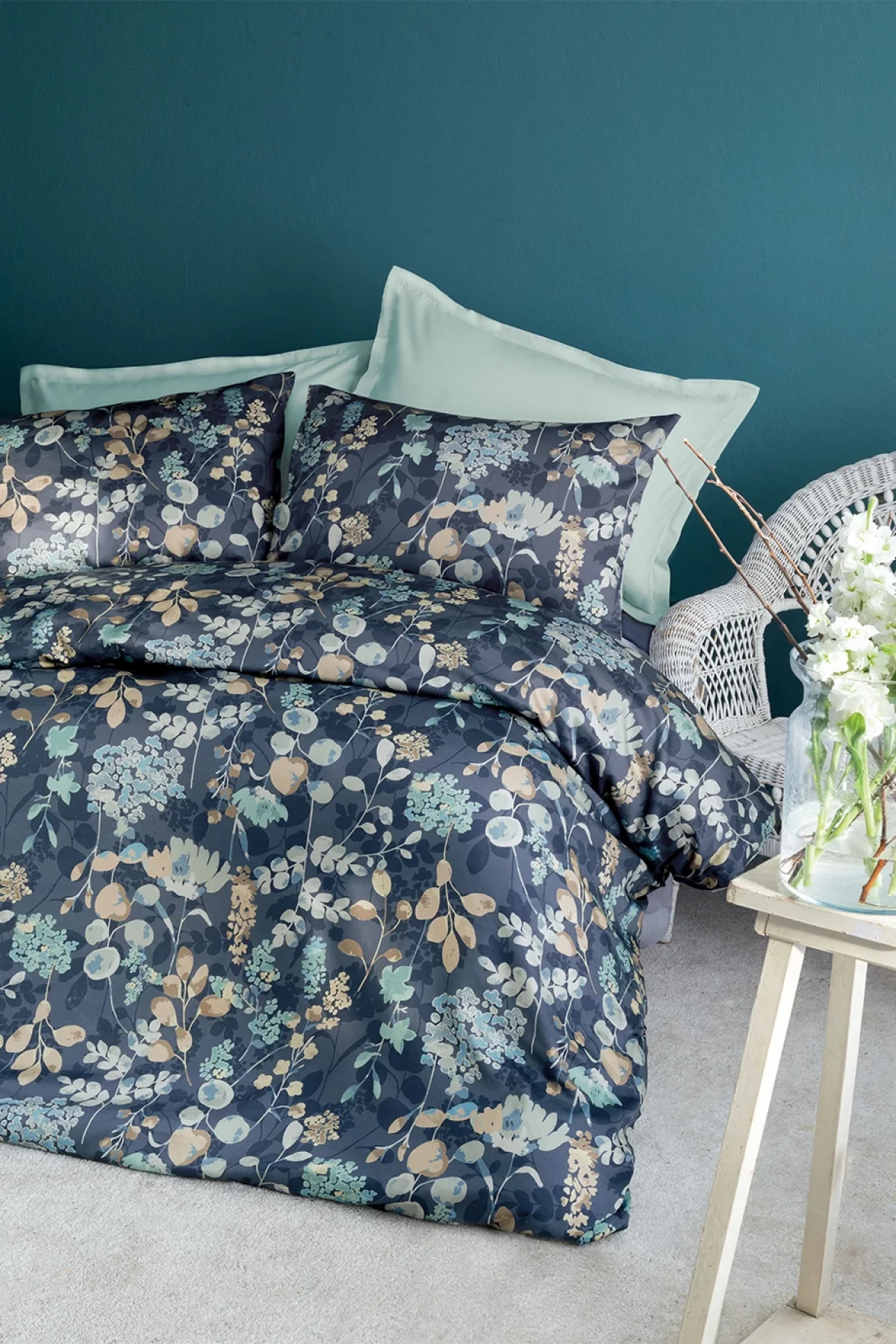 Ponchio 145 TC (57 Tel) Pamuk Ranforce Nevresim Takımı Aile Seti