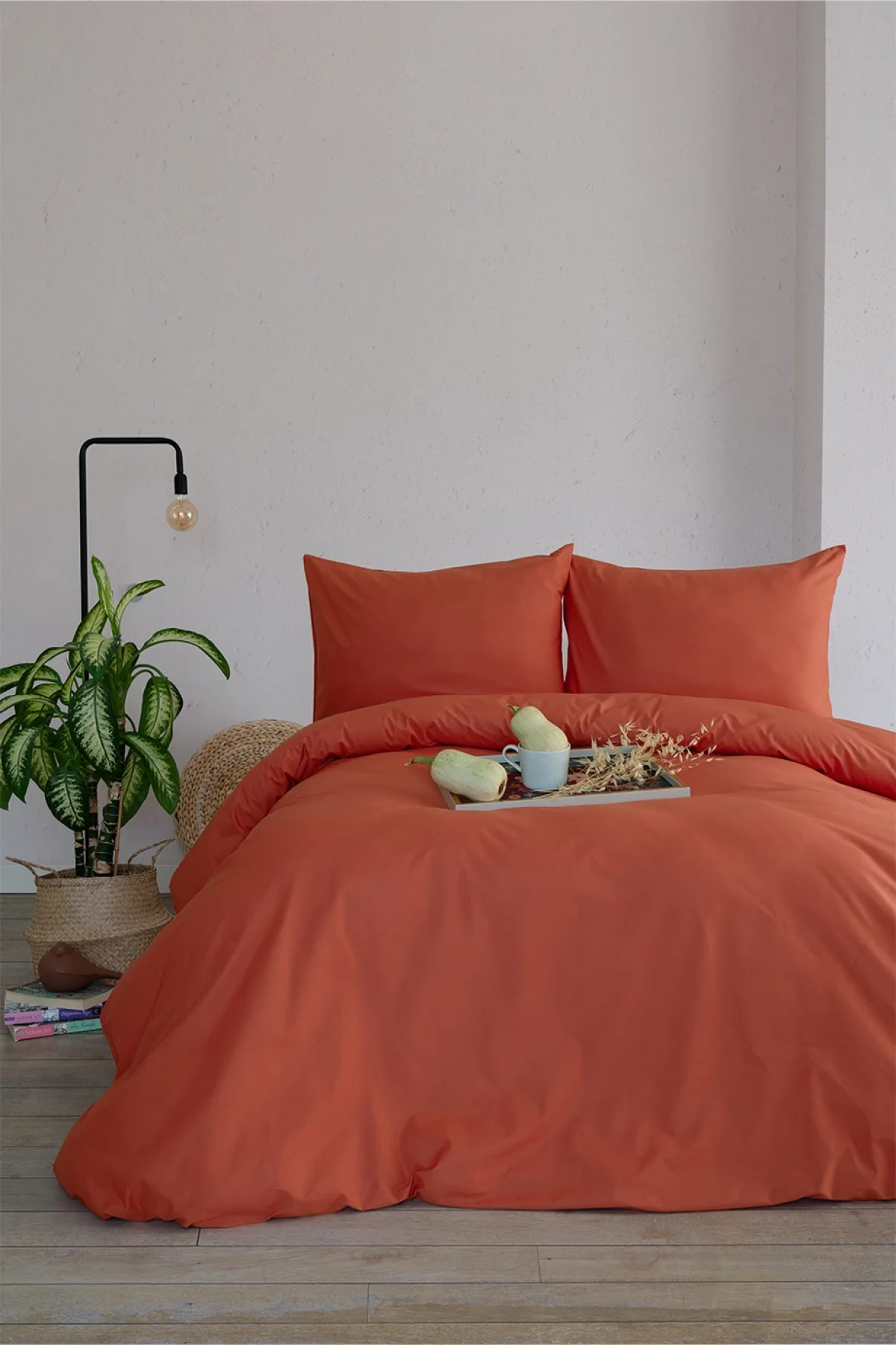 Ranforce Simply Nevresim Seti Kiremit 160*220+50*70