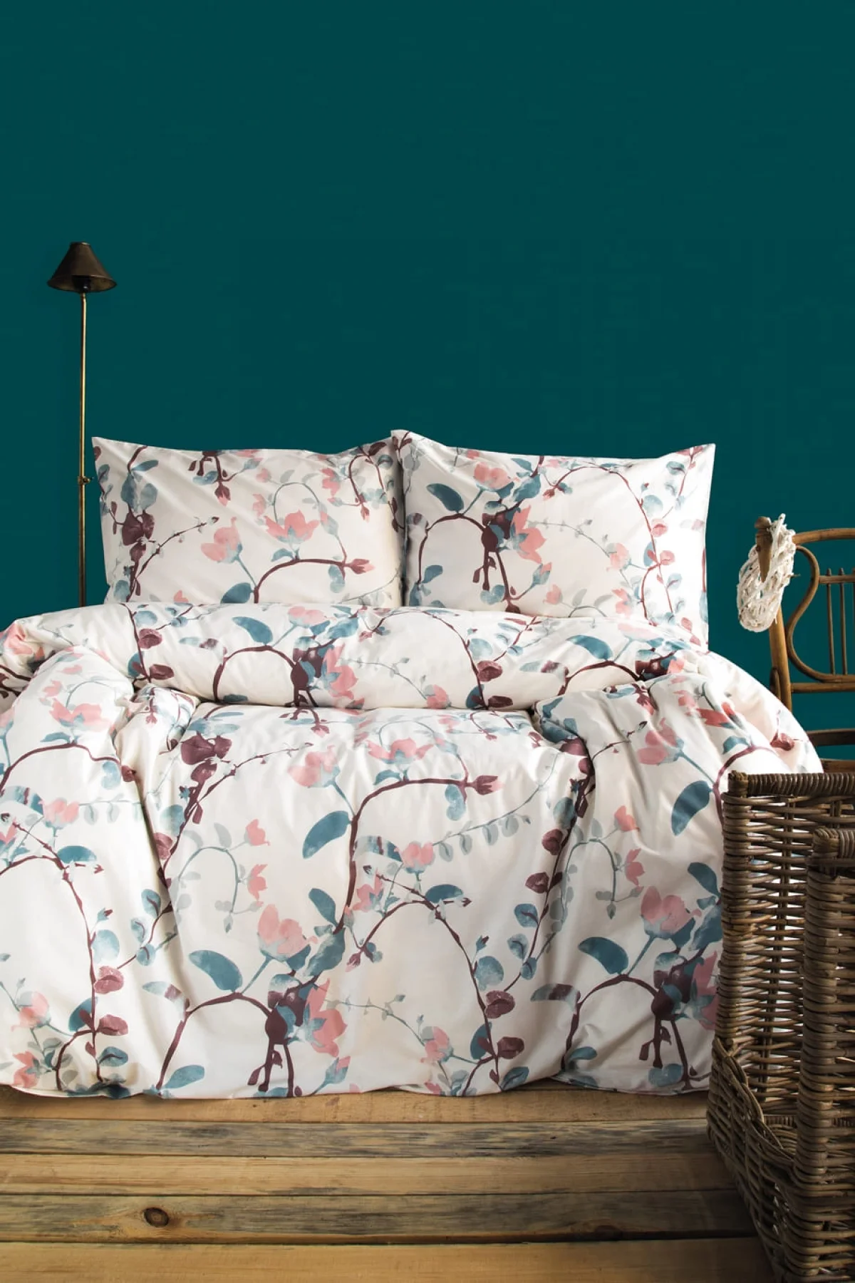 Siena 145 TC (57 Tel) Pamuk Ranforce Çift Kişilik Nevresim Takımı  