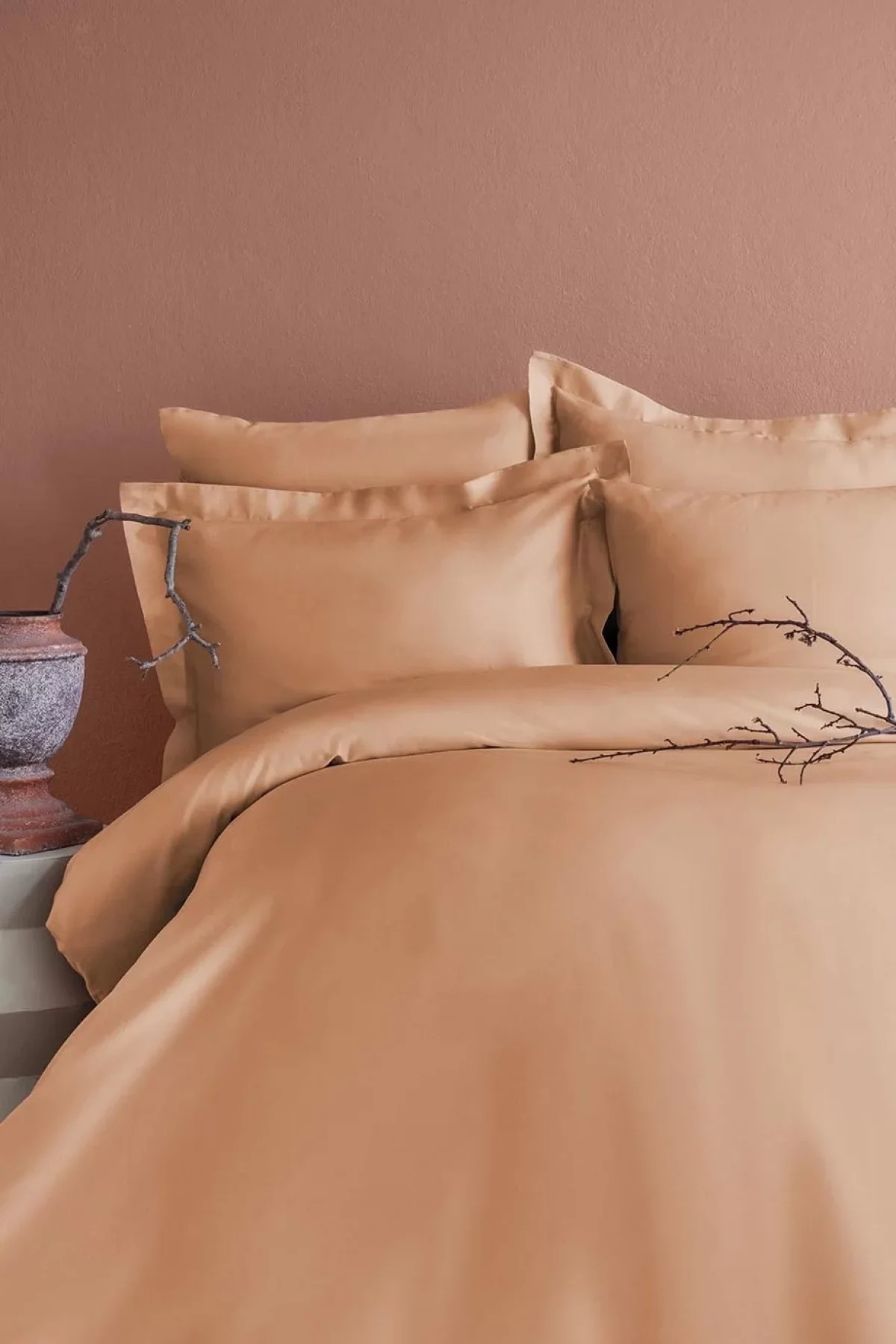 Simply Blüsh Pamuk Saten Nevresim Takımı Tek Kişilik