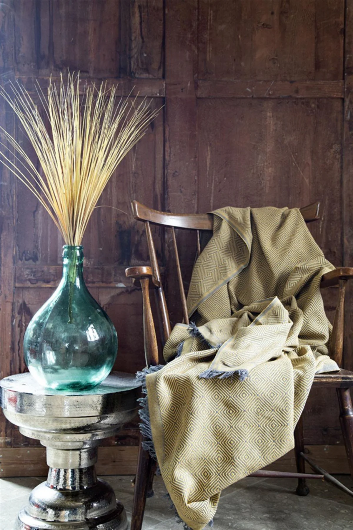 Maia Koltuk Şalı 170*230 Cm Sarı