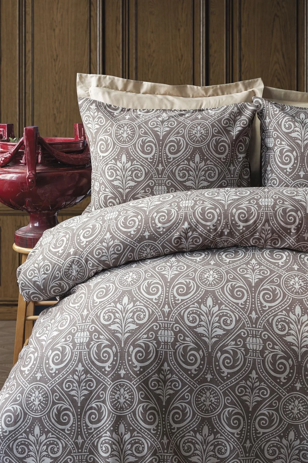 Volare ipligi Boya Jakarli Nevresim Takımı Çift Kişilik