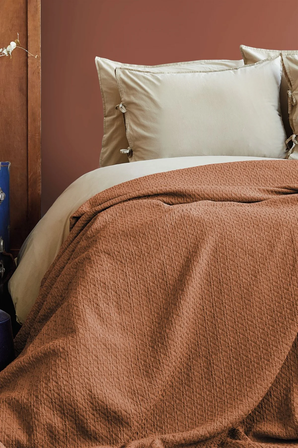 Brooke Tarçın %100 Pamuk Pike 220*240 Cm