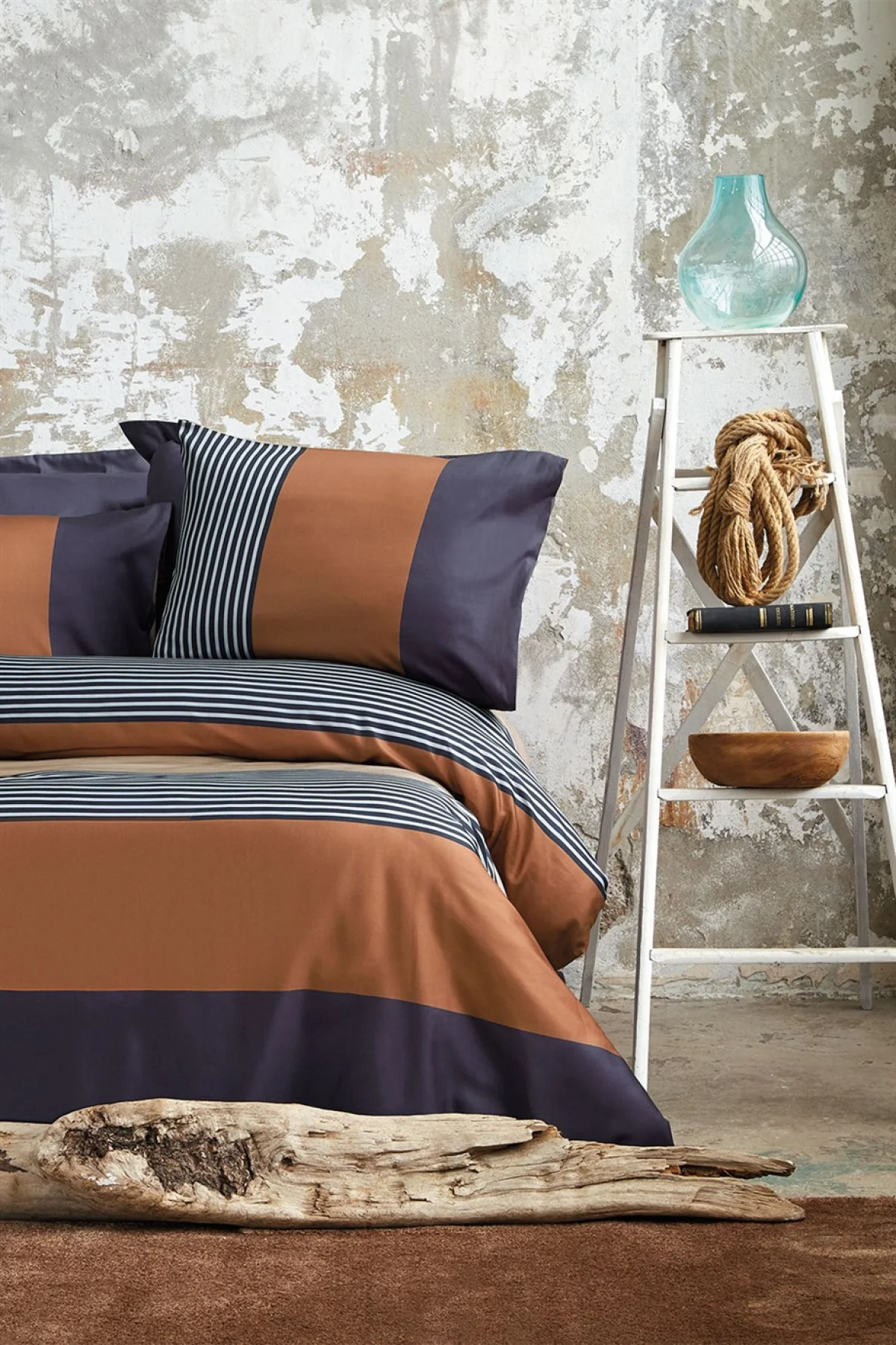 Galley  210 TC (83 Tel) Pamuk Saten Çift Kişilik Nevresim Takımı  