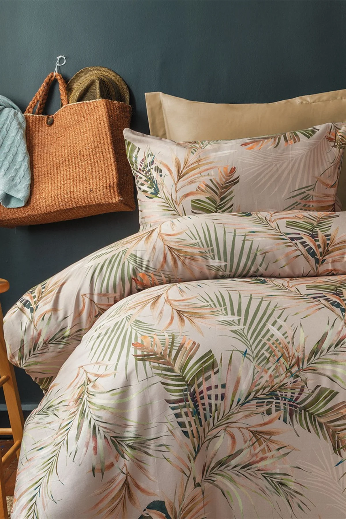 Tresor  210 TC (83 Tel) Dijital Pamuk Saten Çift Kişilik Nevresim Takımı