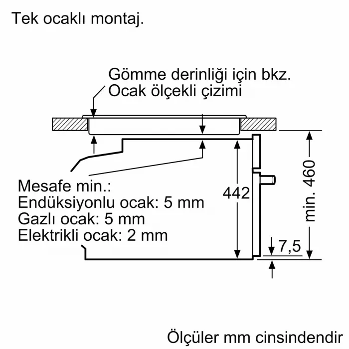 Siemens CM724G1B1 Mikrodalgalı Home Connect Ankastre Fırın