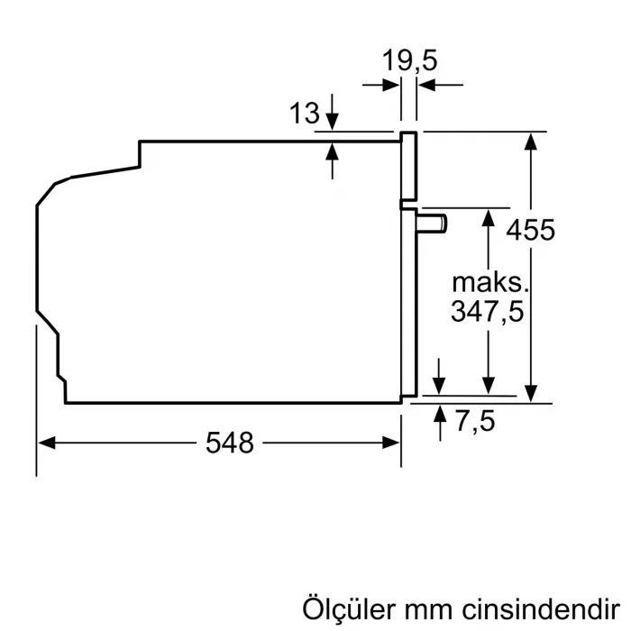 Siemens CM724G1B1 Mikrodalgalı Home Connect Ankastre Fırın