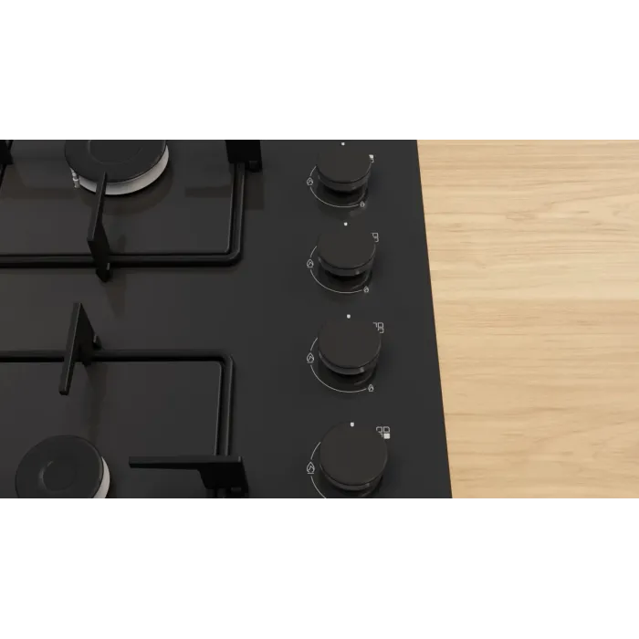 Siemens EO6C6PP30L 60 Cm Gazlı Siyah Ankastre Ocak