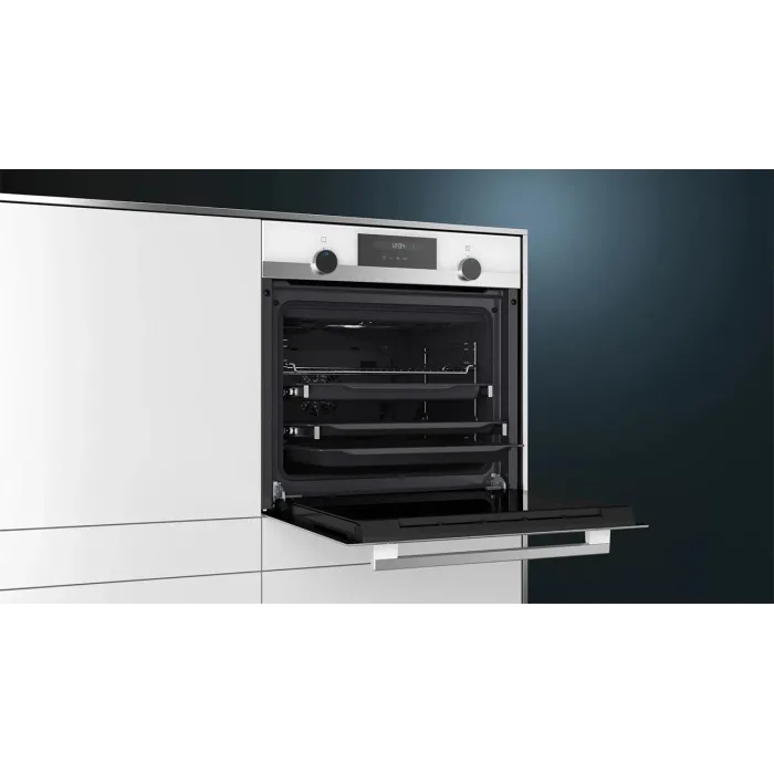 Siemens HB557JYW5T Beyaz Ankastre Fırın