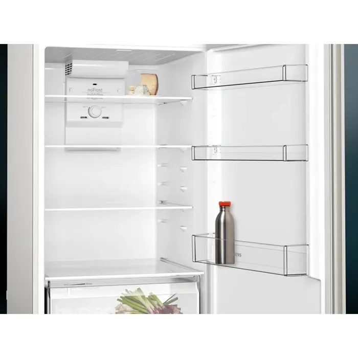 Siemens KD55NNLE0N Kolay Temizlenebilir Siyah Inox NoFrost Buzdolabı