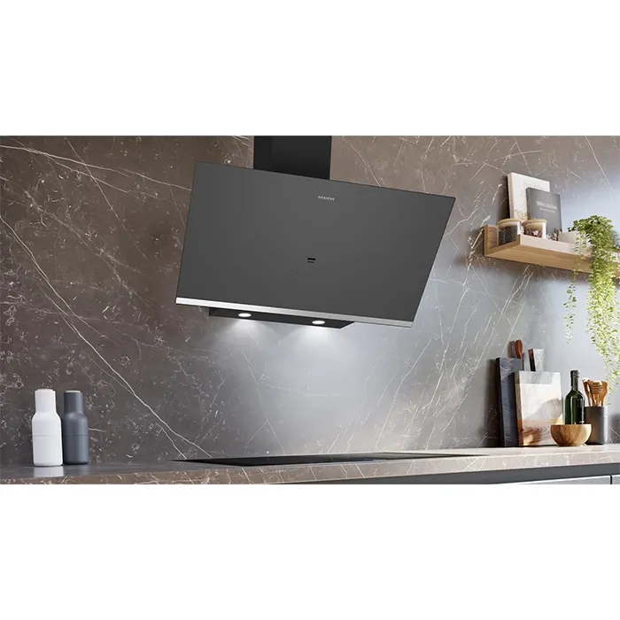 Siemens LC97KPJ70T 90 cm Gri Cam Davlumbaz