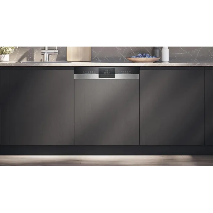 Siemens SN53IS50KT 5 Programlı Home Connect Yarı Ankastre Bulaşık Makinesi