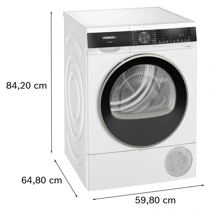 Siemens WQ52G201TR 10 Kg Isı Pompalı Kurutma Makinesi