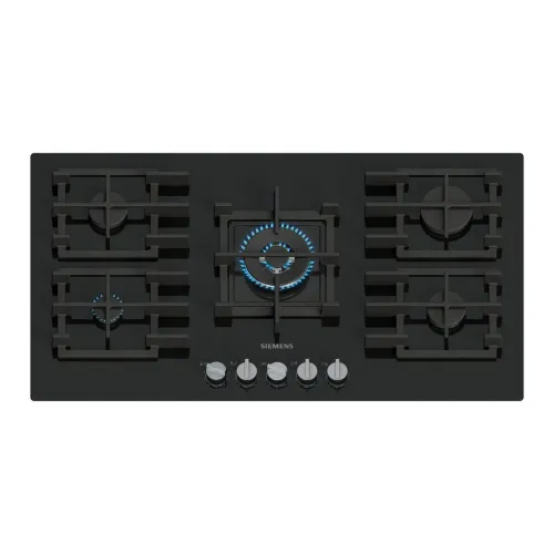 Siemens EP9A6QI40 90 cm Gazlı Siyah Ankastre Ocak