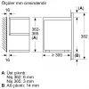 Siemens BE732L1B1 Ankastre Mikrodalga Fırın