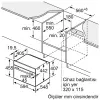 Siemens CM724G1B1 Mikrodalgalı Home Connect Ankastre Fırın