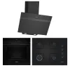 Siemens Prime Siyah Ankastre Set 6 (67 cm Ocaklı)