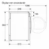 Siemens WQ42G20RTR 9 Kg Isı Pompalı Kurutma Makinesi