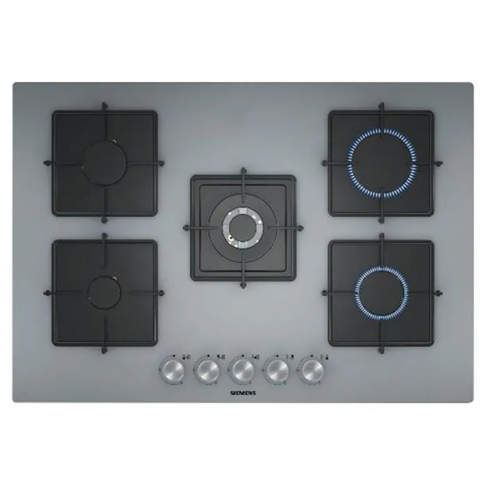 Siemens EN7B8QP30O 75 cm Titanium Gri Gazlı Ocak