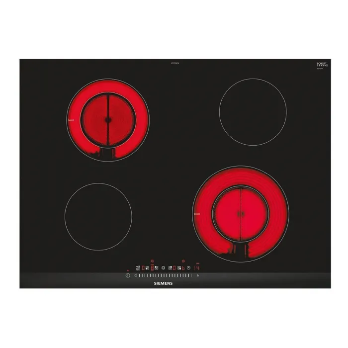Siemens ET775FGP1E 70 cm Siyah Cam Seramik Elektrikli Ocak