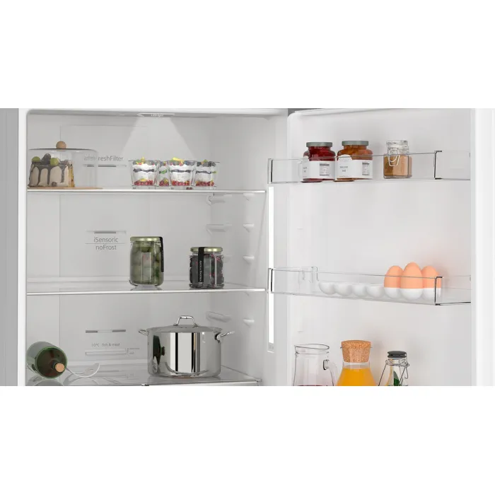 Siemens KG55NCIE0N Kolay Temizlenebilir Inox NoFrost Buzdolabı