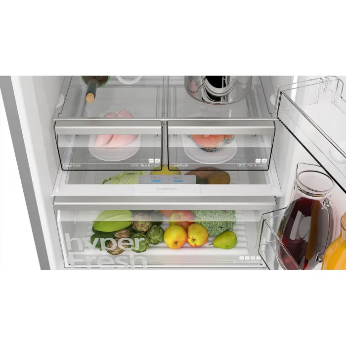 Siemens KG55NCIE0N Kolay Temizlenebilir Inox NoFrost Buzdolabı