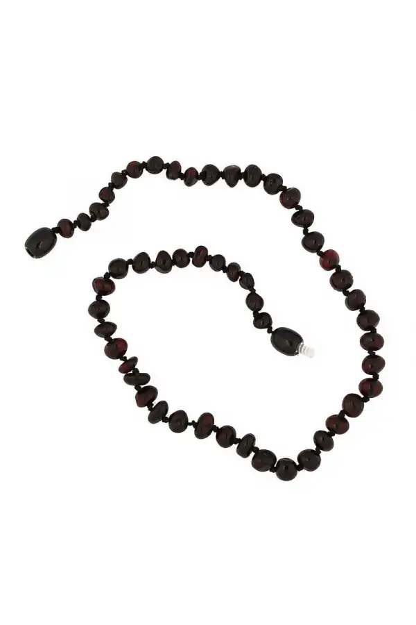 Bebek Damla Kehribar Diş Kolye