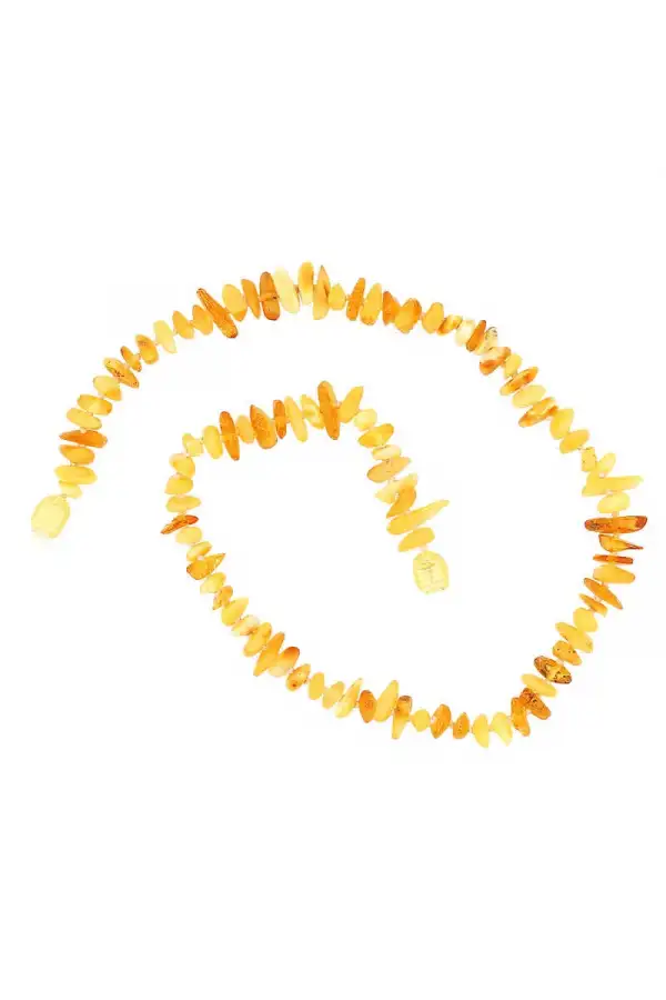 Bebek Damla Kehribar Diş Kolye