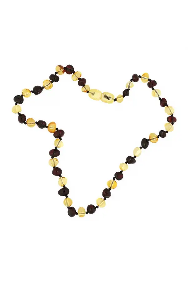 Bebek Damla Kehribar Diş Kolye