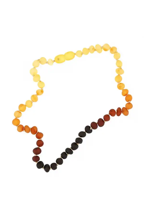 Bebek Damla Kehribar Diş Kolye