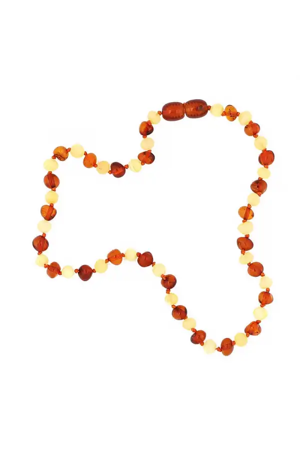 Bebek Damla Kehribar Diş Kolye