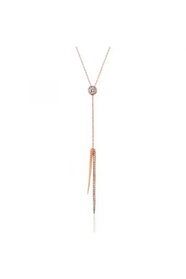 Gümüş Çubuk Bayan Kolye