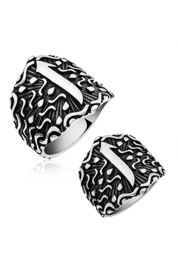 Gümüş Elif Erkek Yüzük