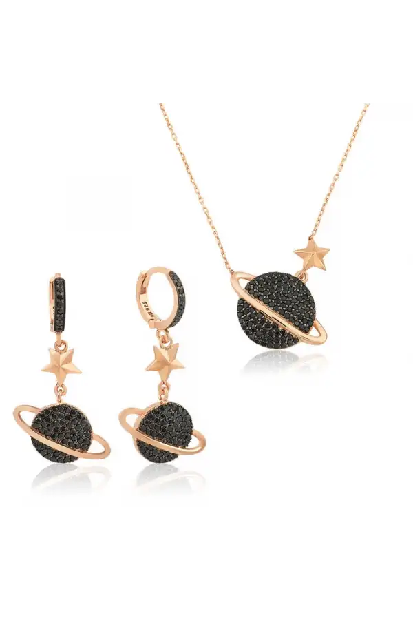 Gümüş Gezegen Bayan Set