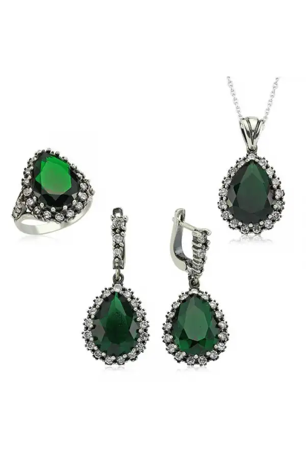 Gümüş Hürrem Sultan Bayan Set