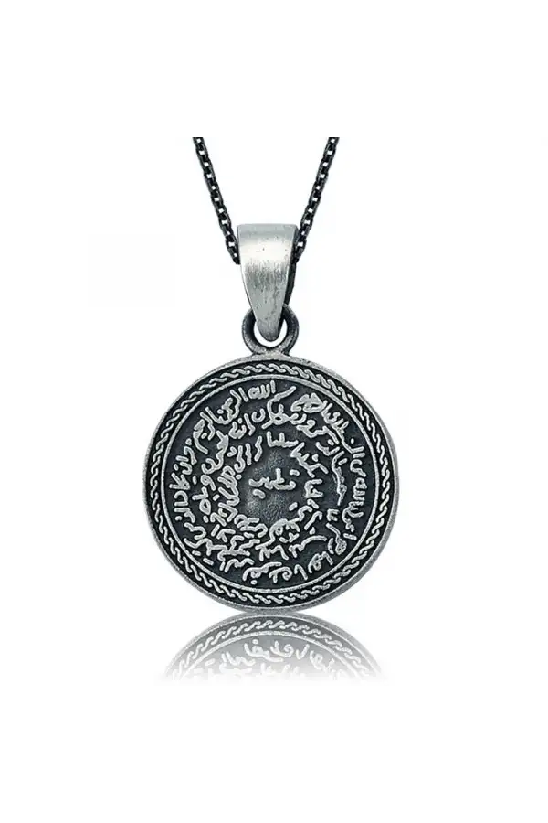 Gümüş Kıtmir ve Mühr-ü Şerif Bayan Kolye