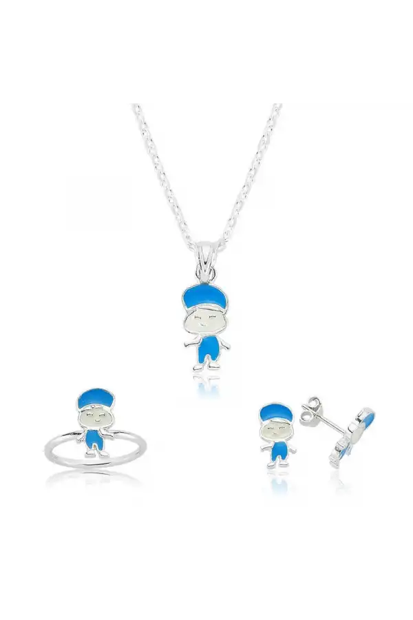 Gümüş Pepee Çocuk Set