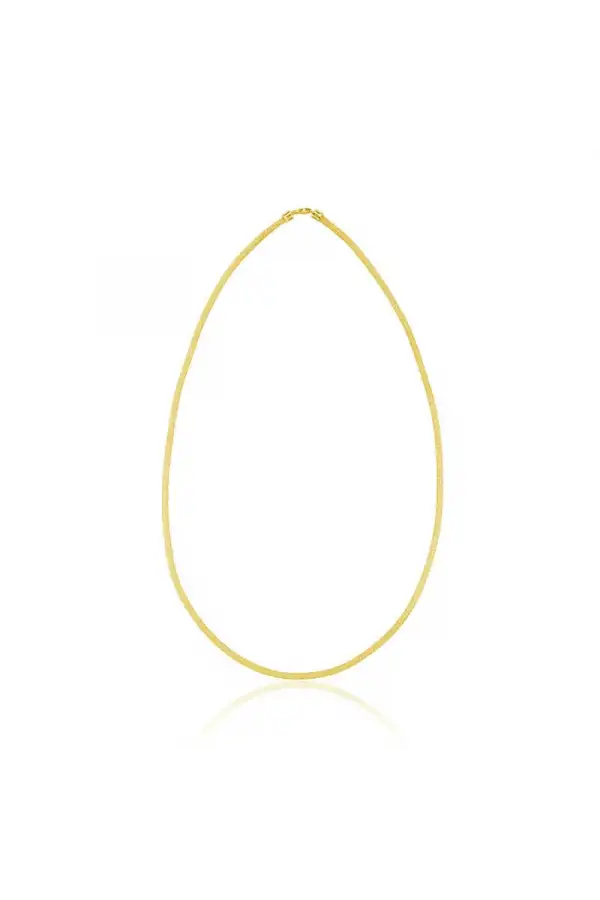 Gümüş Taşlı File Bayan Kolye