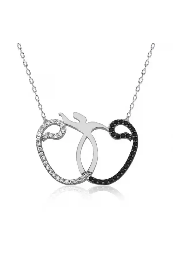 Gümüş Vav Semazen Bayan Kolye