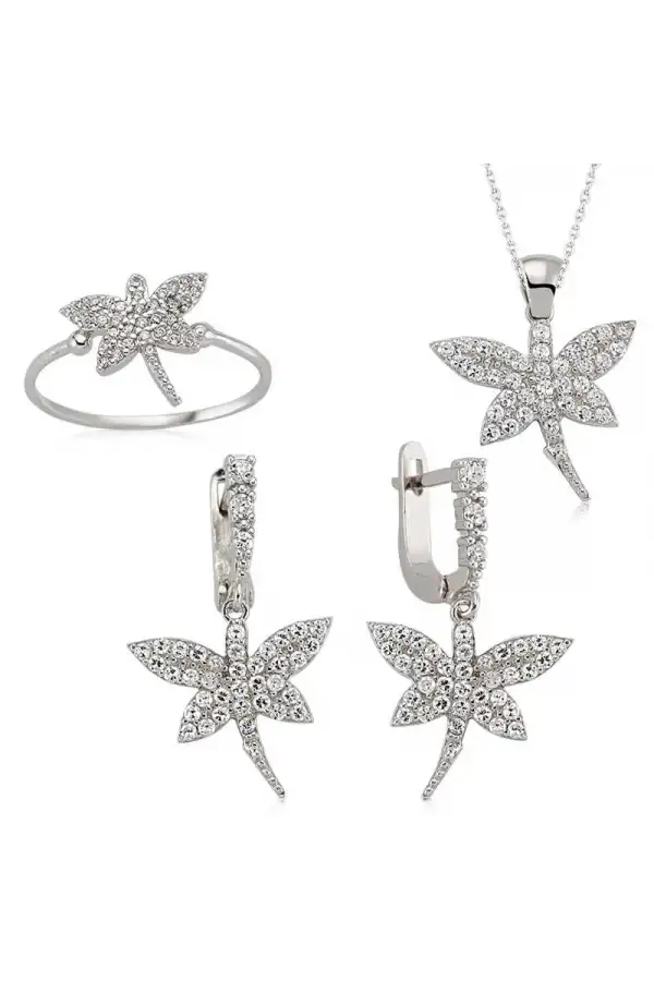 Gümüş Yusufçuk Bayan Set