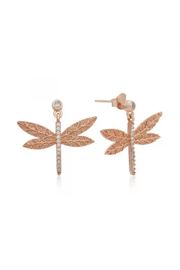 Gümüş Yusufçuk Küpe